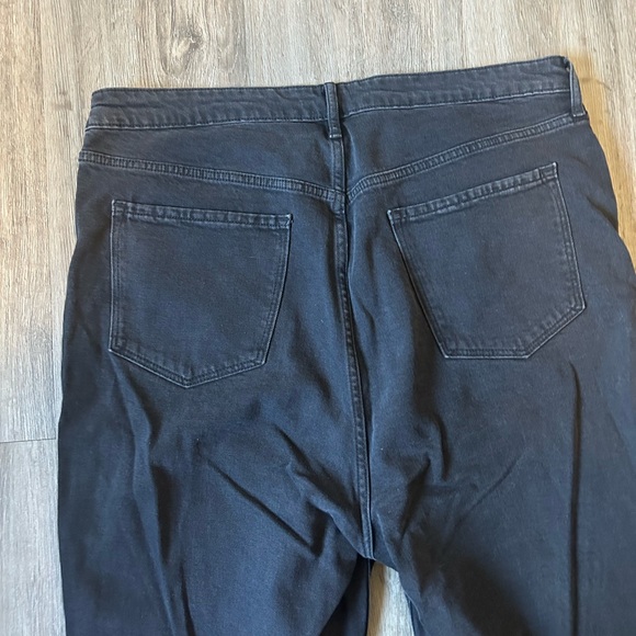 Old Navy Black High Rise Flare Jeans - Picture 2 of 6